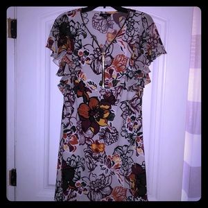 Multicolor Mini Dress